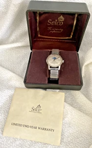 Orologio Vintage Selco 17 Jewel a Carica Automatica - UAW - Mantiene il Tempo Svizzero - Foto 1 di 6