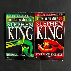 Stephen King The Green Mile Parts 4 & 6 Paperback - Picture 1 of 2