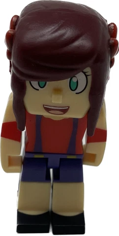 You Tube Heroes Ashley Mariee Minecraft 3” Figures EUC Replacement Cake Topper Cover