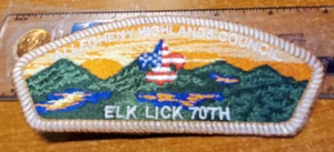 BSA Allegheny Highlands Council 2018 Elk Lick 70° CSP SA-181:3 corda mylar [CDav] - Foto 1 di 2