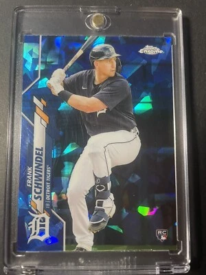 2020 Topps Chrome Sapphire Update Frank Schwindel Rookie RC #118 Tigers - Image 1 of 2