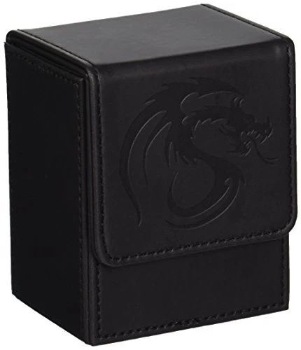 BCW Padded Leatherette Deck Case LX Black