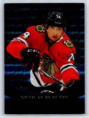 2020-21 Skybox Metal Universe - Premium Prospects Nicolas Beaudin #PP-16 (RC) - Image 1 of 2