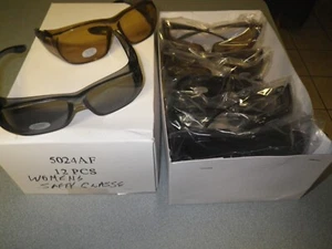 Safety-Tactical-Shooting-Glasses FOR Women PRICE FOR ALL 10 PAIR OF GLASSES - Picture 1 of 2