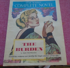 Novela completa Star Weekly The Burden de Mary Westmmcott - Imagen 1 de 2