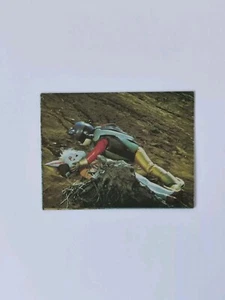 Tarjeta Menko Rockbat Mimi Chan Vintage 1975 Tokusatsu japonés P-Pro Japón años 70 - Imagen 1 de 3