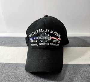 Shelton Harley-Davidson Mens Cap Hat Black Embroidered - Picture 1 of 4