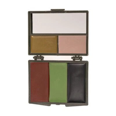 Camouflage Face Paint Mil-Tec Woodland 5in1 Army Military Camo - Image 1 of 3