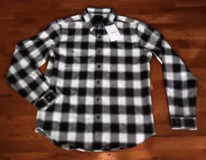 BNWT Theory Rammy Flannel Cotton Button-Up Shirt Size Medium MSRP $225!! - Picture 1 of 9