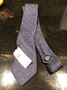 Mens Tie Van Heusen New With Tags Blue - Picture 1 of 3