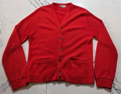 Cárdigan Suéter de Golf Jack Nicklaus Revere Años 60 Vintage Para Hombre Talla S/M Cuello en V Foto 1 de 4