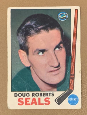 1969-70 O-PEE-CHEE HOCKEY #81 DOUG ROBERTS OAKLAND SEALS - Image 1 of 2