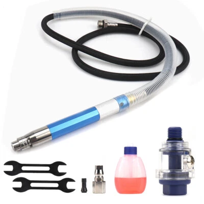 Micro Air Die Grinder Mini Pneumatic Pencil Polishing Rotary Tool Set For Stone - Image 1 of 4