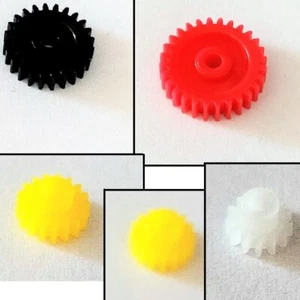 SERIE DI INGRANAGGI COLORATI PER MODELLISMO FERROVIARIO H0 RICAMBI ROCO XX - Picture 1 of 6