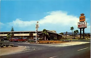 Cartolina d'epoca California CA Valli-Hi Motel San Ysidro 1972 Dexter Press retrò - Foto 1 di 3