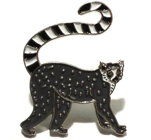 Lemur Madascar Primate Animal Monkey Metal Enamel Pin Badge Brooch NEW - Picture 1 of 2