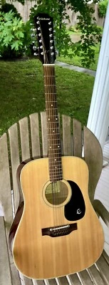 1970s Epiphone Texan 12 String Acoustic Guitar Model FT-160N - Made In Japan - Image 1 of 4