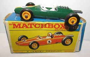 Matchbox Lesney -- 19 LOTUS RACING CAR -- scatola - Foto 1 di 6