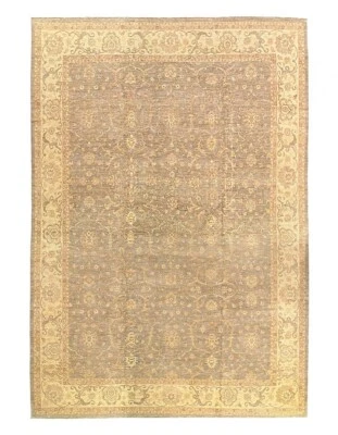 Gray Color Fine Hand knotted Farahan rug 14'1'' X 20' - Image 1 of 3
