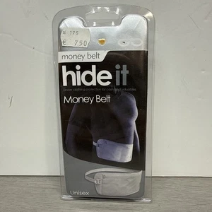 Bolsa de cinturón bolsa de viaje para identificación oculta pasaporte seguridad dinero seguridad compacta - Imagen 1 de 2