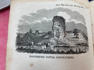 BOLINGBROKE TATTERSHALL TELLER / BESCHREIBUNG 1821 ABSTRAKT EINSEITIG - Bild 1 von 15