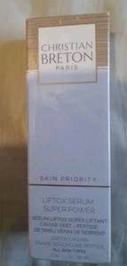 Christian Breton Liftox Green Caviar And Snake Venim Peptides SERUM 30ml RRP65 - Picture 1 of 4
