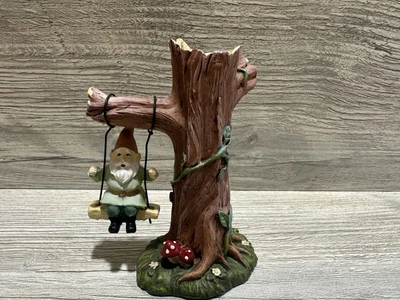 Крошечные сокровища ном на качели в дереве * для демонстрации настройки * коллекционные * детали - Изображение 1 из 4