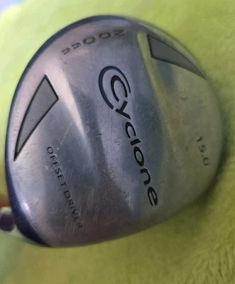 Junior Cyclone 15* 200cc Offset Driver RH Whiplash Graphite Shaft 32.5" Long - Image 1 of 4
