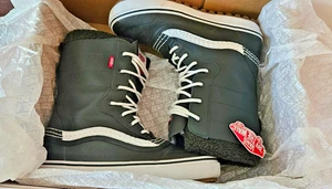 Vans Standard Snow MTE hohe Winterstiefel wasserdicht schwarz/weiß Herren 10 NEU - Bild 1 von 7