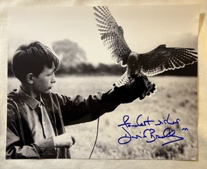 David "Dai" Bradley handsigniertes 8x10 Foto Original Kes Billy Casper mit COA OG - Bild 1 von 2