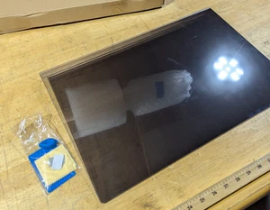 Rigid Hanging Privacy Screen for 22" Monitor Display 16:9 Computer Anti Blue New - Picture 1 of 6