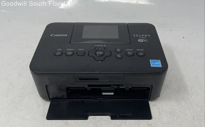 Canon Selphy CP900 Wi-Fi Black Wireless Compact Digital Photo Printer Not Tested - Image 1 of 4