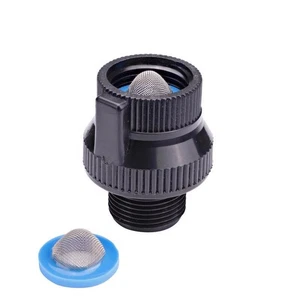 Raindrip R622CT ABS Black Anti-Syphon Hose Adapter 3/4 in. FPT x 3/4 in. MPT - Picture 1 of 1