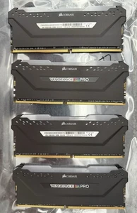 💻 Corsair Vengeance RGB Pro 64GB (4x16GB) DDR4 3200MHz C16 RAM Memory - iCue - Picture 1 of 3