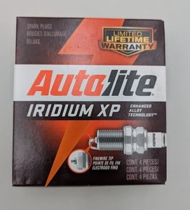 AUTOLITE IRIDIUM XP6043 Spark Plug 4 Pack - Picture 1 of 5
