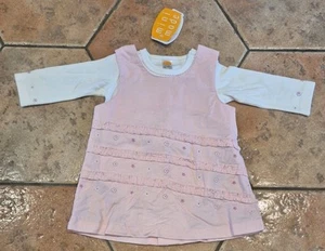 VESTIDO Y TOP BEBÉ NIÑA DE MINI MODA EN BOTAS - 3-6 MESES - Imagen 1 de 2
