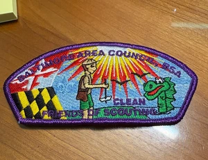 Boy Scouts BAC-BSA Friends of Scouting Shoulder Patch - Clean (new patch) - Picture 1 of 5