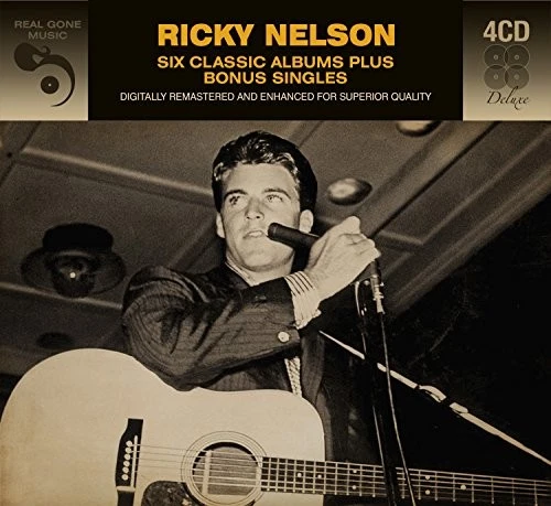 RICKY NELSON - 6 Classic Albums Plus Bonus Singles - CD - Box Set Import - *VG* - Image 1 of 1