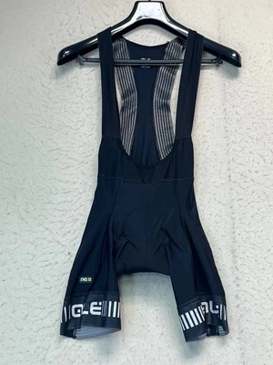 Culotte con tirantes de ciclismo Ale para hombre XS Race Fit negro acolchado  Foto 1 de 4