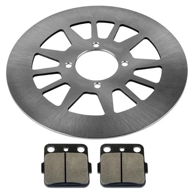 Rear Brake Disc Rotor w/ Brake Pads fits Yamaha Warrior 350 YFM350X 1990 - 2004 Foto 1 de 4