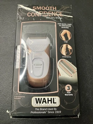 Wahl Smooth Confidence Ladies Waterproof Cordless Battery Shaver Model 7067 - Image 1 of 4