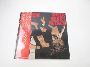 QUEEN SHEER HEART ATTACK ELEKTRA P-10137E with OBI Japan LP Vinyl - Picture 1 of 5