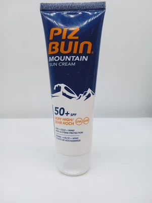 Crema solar de montaña PIZ BUIN FPS 30, alta protección UVA/UVB, 50 ml, para sol, frío Foto 1 de 2