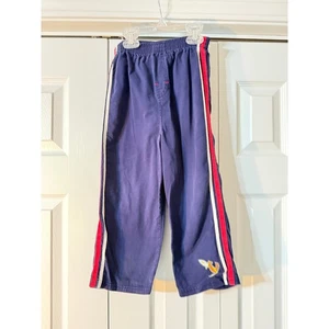 y2k Toy Story blau rot gestreift Jungen Größe 5t Hose  - Bild 1 von 3