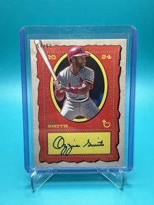 2024 Topps Brooklyn Collection - Ozzie Smith - Certified Auto /99 - Picture 1 of 3