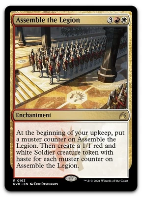Assemble the Legion #163 (NM) Ravnica Remastered RVR Magic MTG - Image 1 of 2