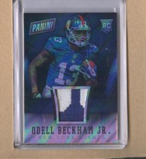Odell Beckham Jr. 57 2014 Panini National Convention Rookie RC Lava Flow Patch
