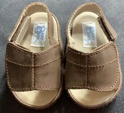 Sandalias Baby Ciervo Marrón Suela Suave Talla 0 1 2 3 Foto 1 de 4