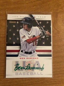 2013 Panini EE. UU. Béisbol Ben Ramírez autógrafo 15U Selección Nacional 2/2 - Imagen 1 de 1
