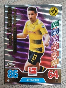 Topps Match Attax 17/18 - 335 - Raphaël Guerreiro. Matchwinner. Dortmund - Bild 1 von 1